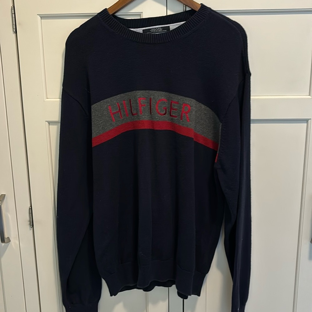 Vintage Tommy Hilfiger Sweater, Men’s XL